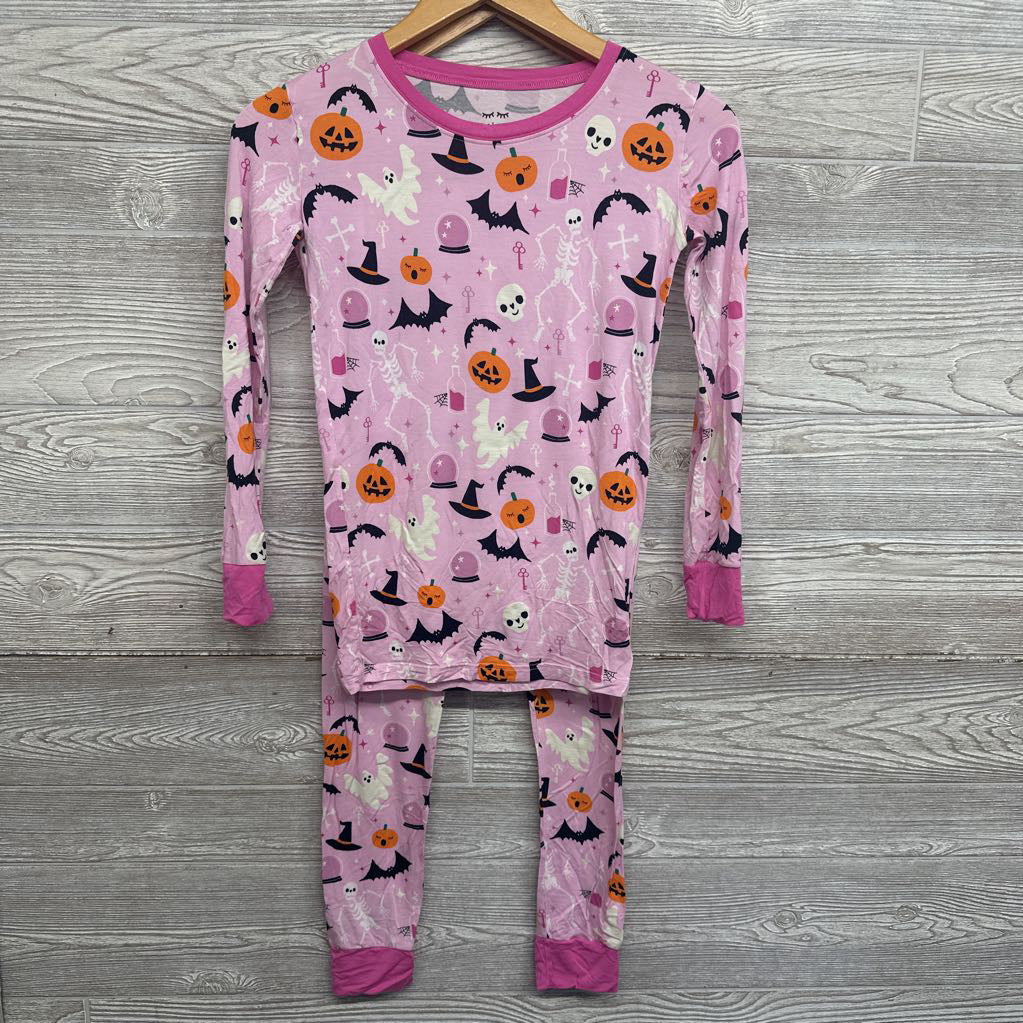 Bamboo 2 Pc Pj Skeletons, Bats & Pumpkins 12-14