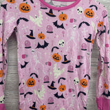 Bamboo 2 Pc Pj Skeletons, Bats & Pumpkins 12-14