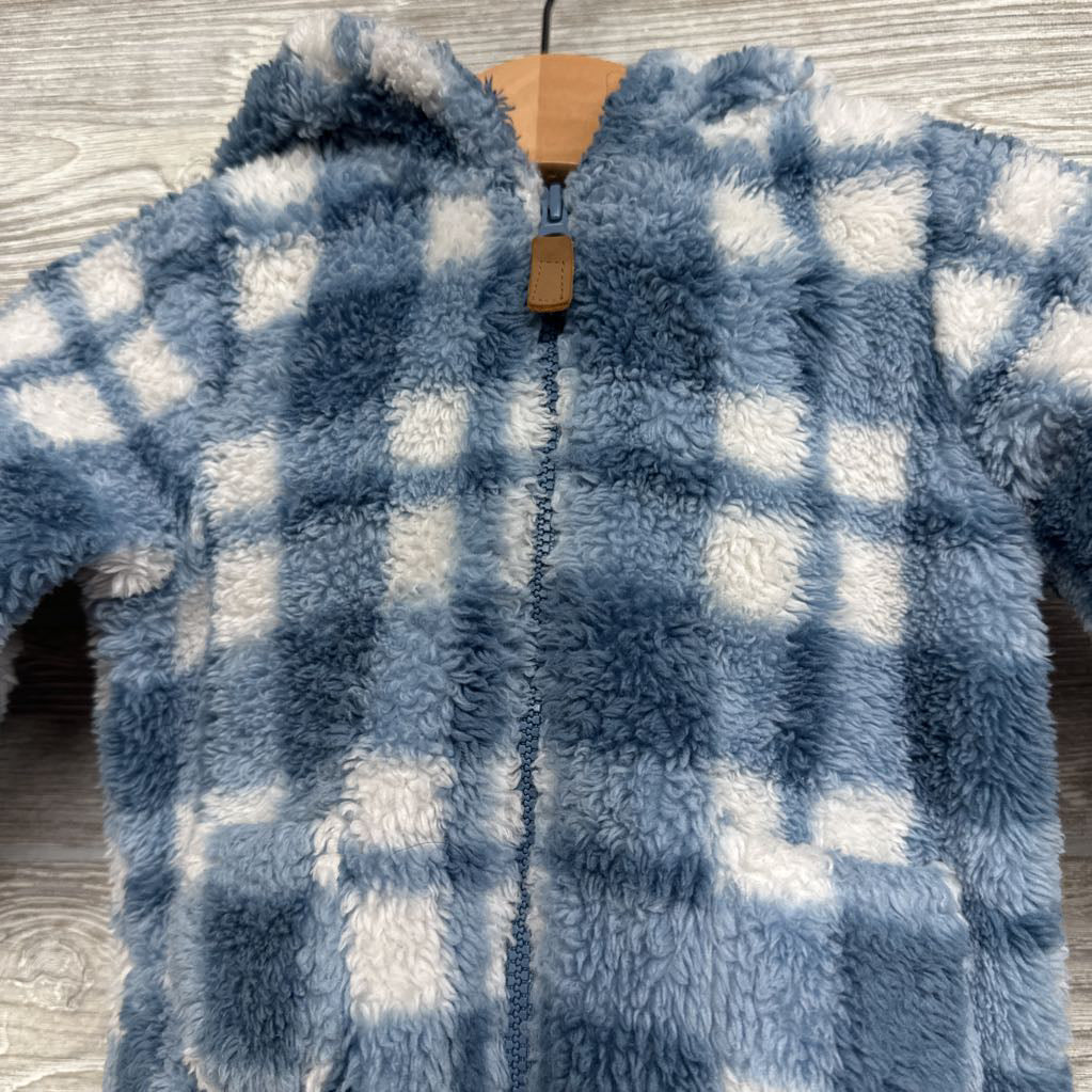 Plush Jacket Plaid 9M