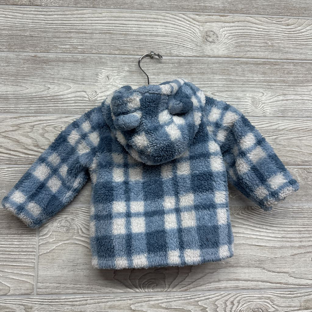 Plush Jacket Plaid 9M