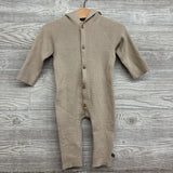 LS Waffle Knit Outfit W/ Hood 12M