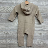 LS Waffle Knit Outfit W/ Hood 12M