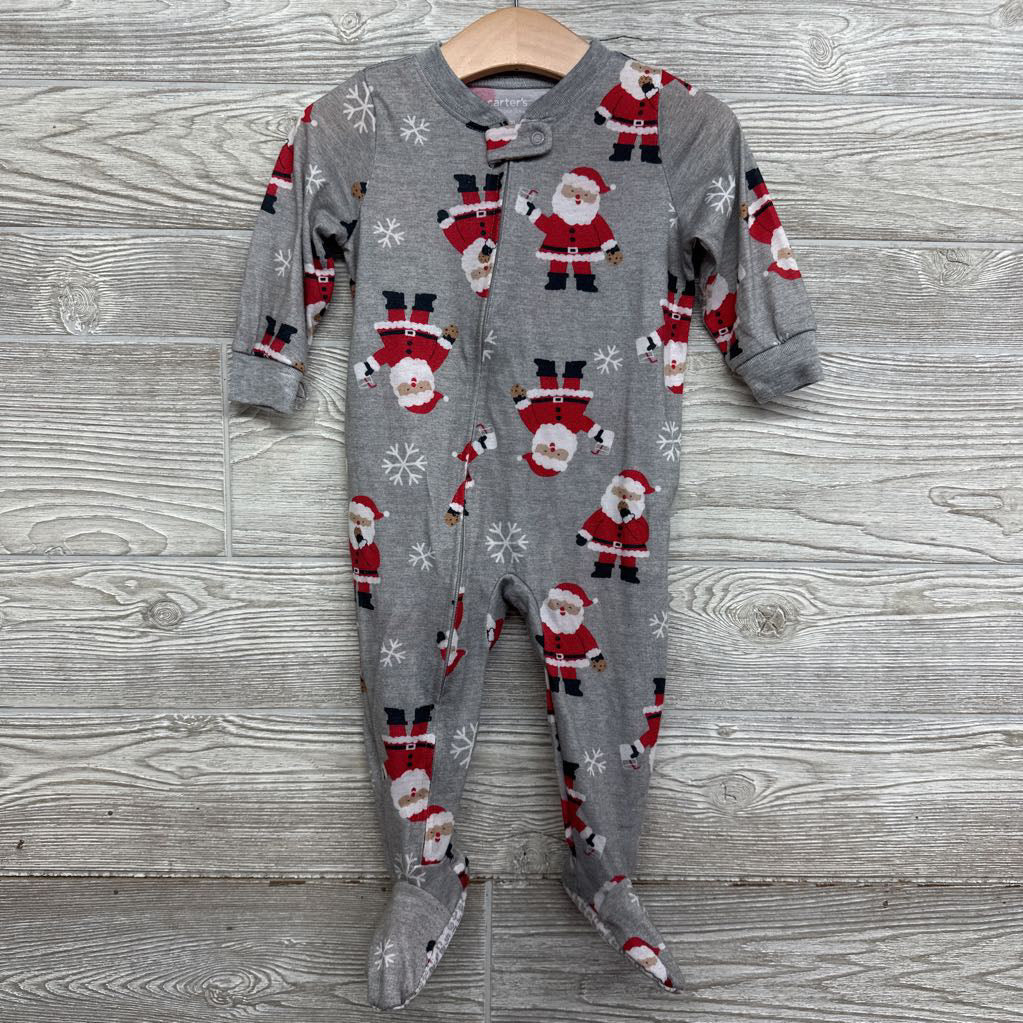 Sleeper Santa Snowflakes 12M