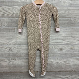 Bamboo Sleeper Animal Print Ruffle 12M