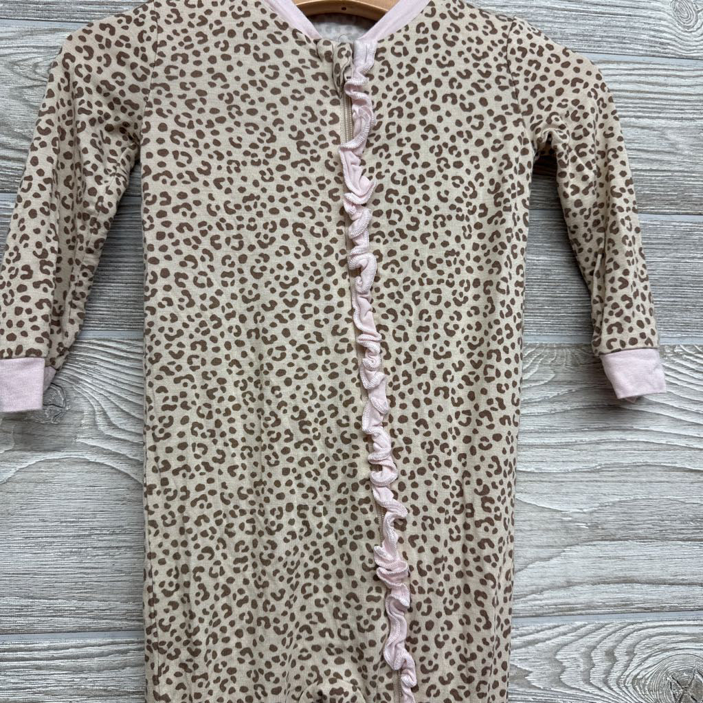 Bamboo Sleeper Animal Print Ruffle 12M