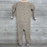 Bamboo Sleeper Animal Print Ruffle 12M