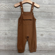 Waffle Knit Overalls 6-12M