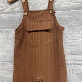 Waffle Knit Overalls 6-12M