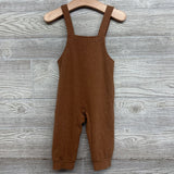 Waffle Knit Overalls 6-12M