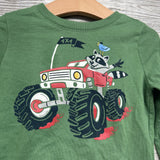 LS Shirt Racoon Monster Truck 18M
