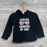 LS Shirt W/ Hood Cooler Version Of Dad 18-24M