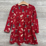 LS Dress Reindeer Polar Bears 5T
