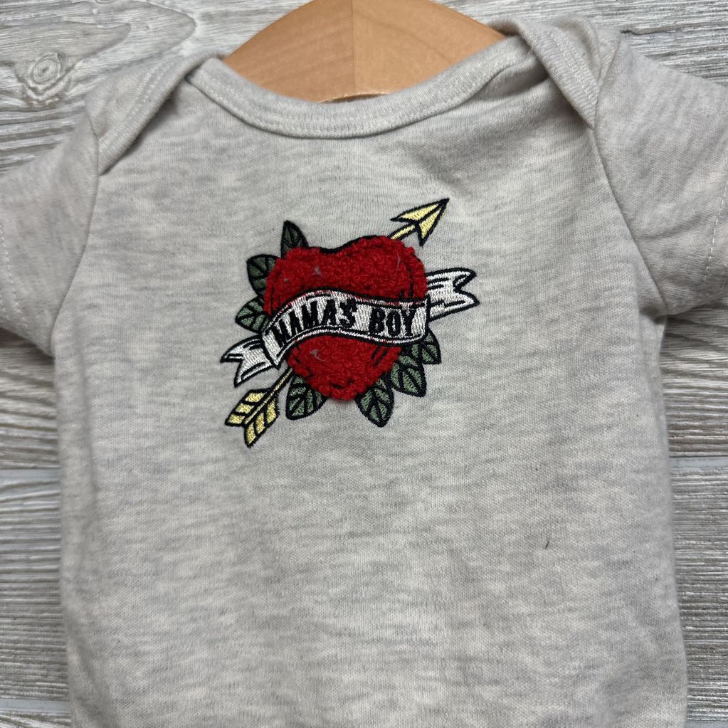 Bodysuit Mama's Boy 0-3M