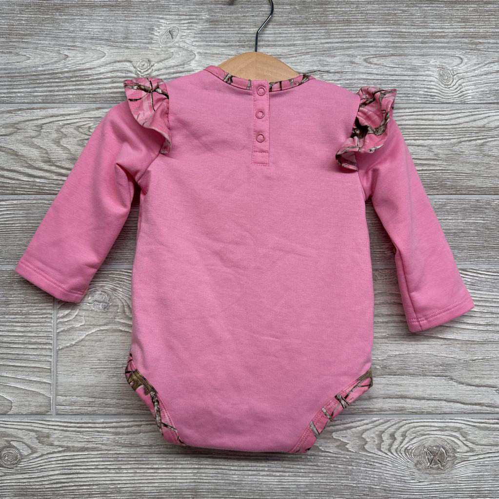 LS French Terry Bodysuit Camo 12M