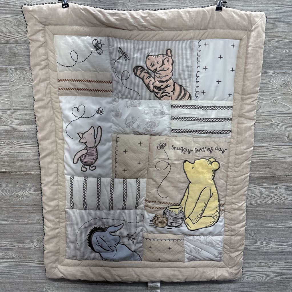 Classic Pooh Honey Fun Quilt, Sheet & Crib Skirt