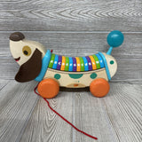 Wooden Pull Along Alphapup