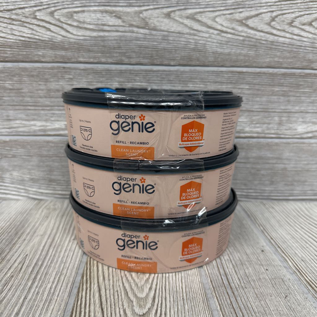 NEW 3 Pk Diaper Genie Pail Refill