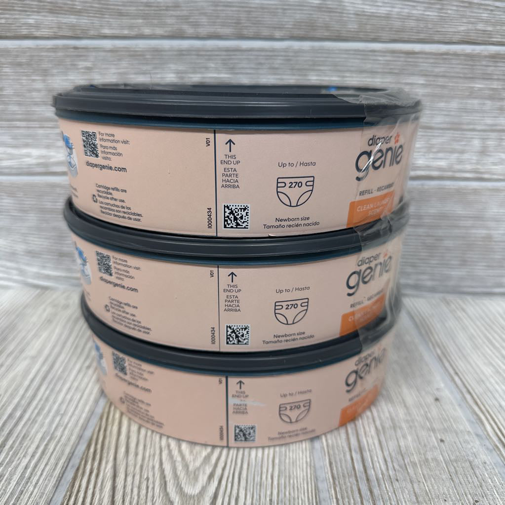 NEW 3 Pk Diaper Genie Pail Refill