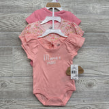 NEW 3 Pk Bodysuits Mama Mini 9M