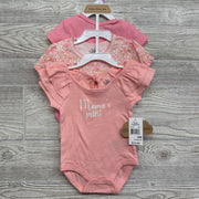 NEW 3 Pk Bodysuits Mama Mini 9M