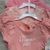 NEW 3 Pk Bodysuits Mama Mini 9M