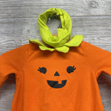 Pumpkin Bodysuit, Leggings & Head Wrap 0-3M