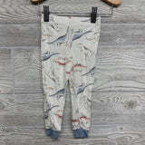 2 Pc Bamboo Pj Dinosaurs 12M