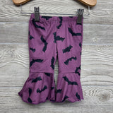 Glitter Bodysuit W/ Flare Pants Bats 0-3M