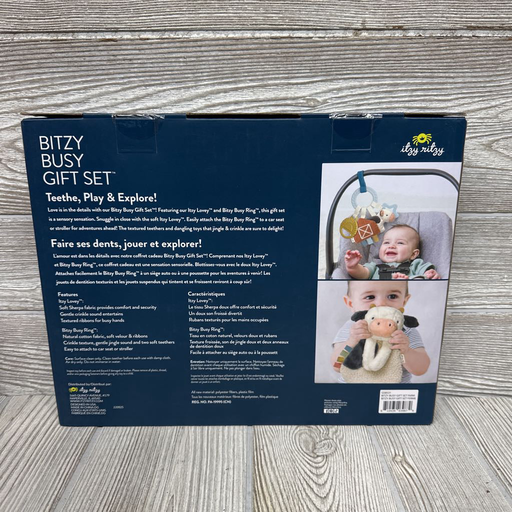 NEW Bitzy Busy Gift Set Farm