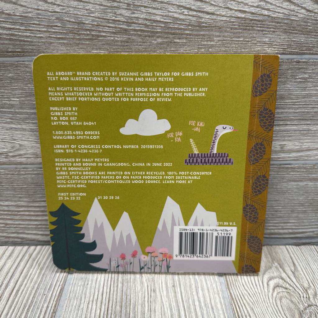 All Aboard National Parks Board Book