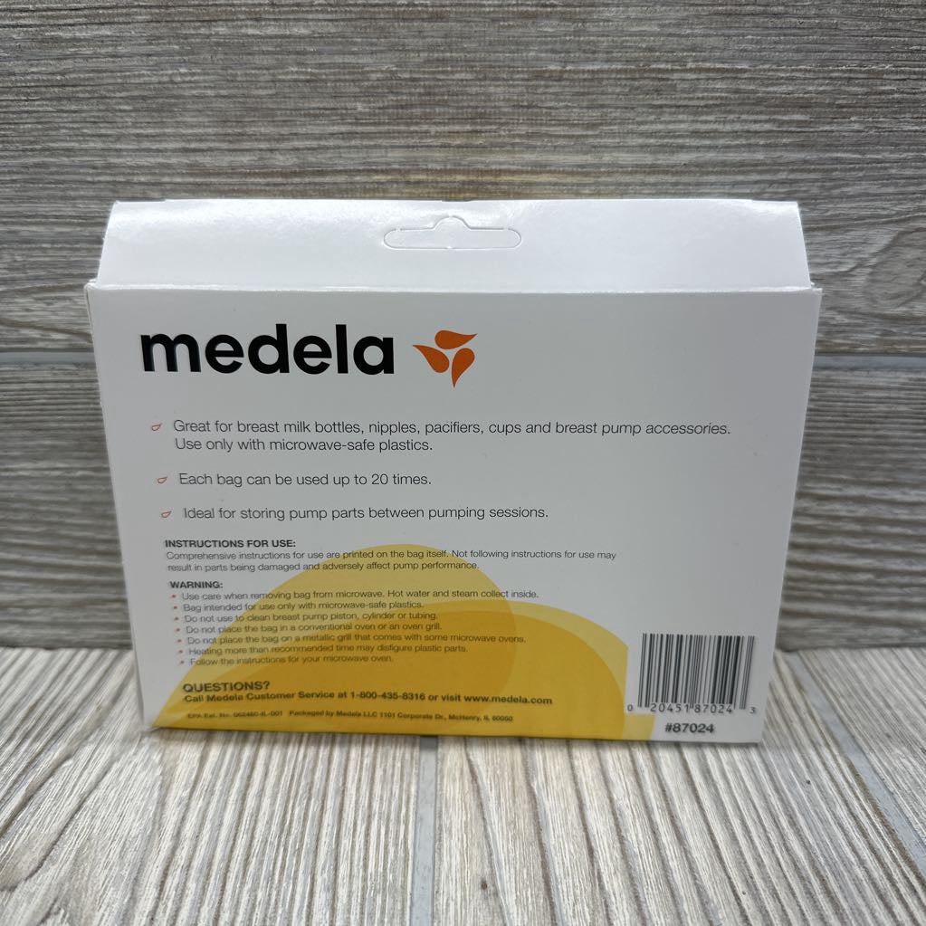 NEW Quick Clean Micro steam Bags