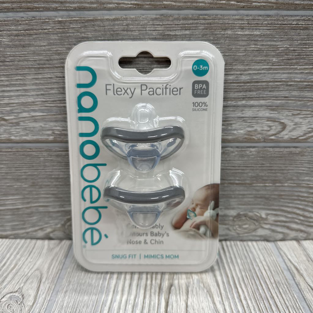 NEW 2 Pk Flexy Pacifier