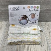 NEW 2 Pk Convertible Muslin Burp Cloth