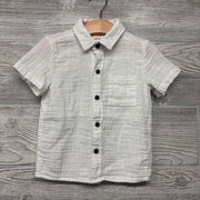 Gauze Button Up Shirt Chest Pocket 3T