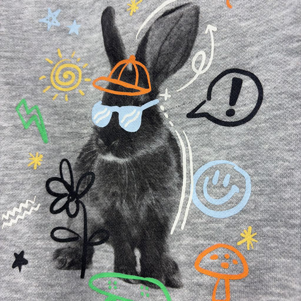 Crewneck Bunny Graffiti 12-18M