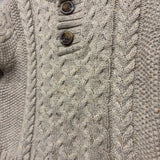 Cable Knit Henley Sweater 18M