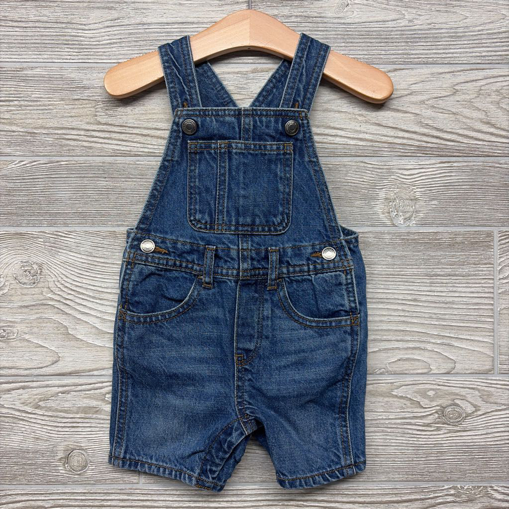 Denim Shortalls 12-18M