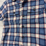 Workwear Plaid Button Up Shirt 12-18M