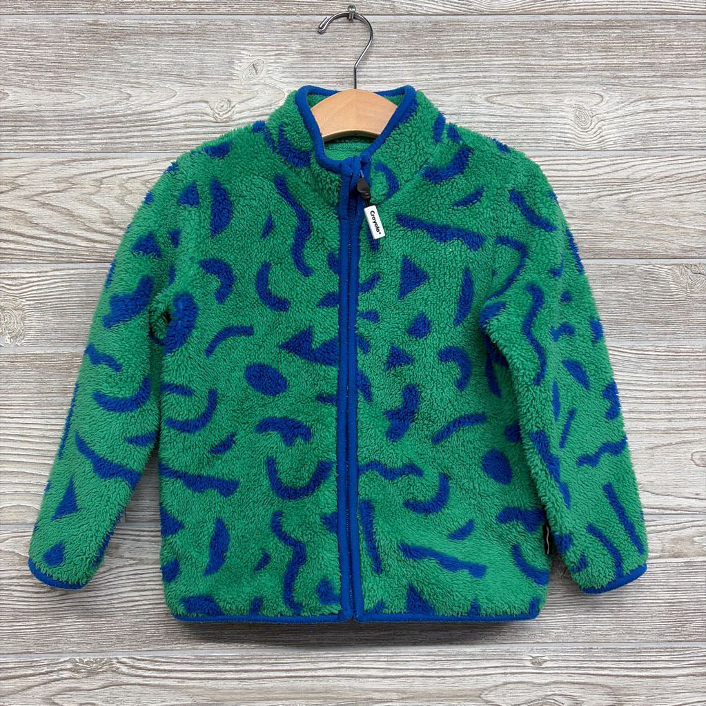 Sherpa Jacket Squiggles 5T *
