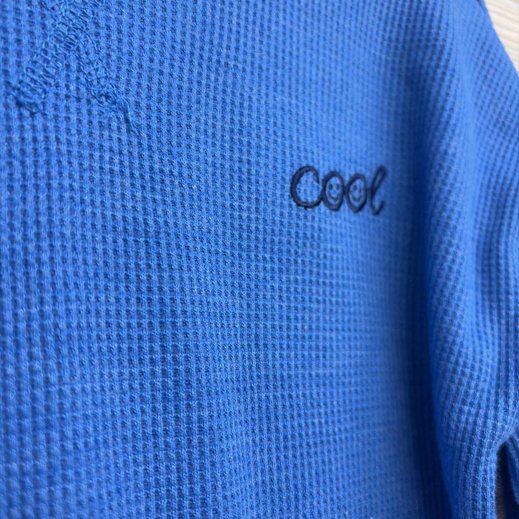 LS Waffle Knit Shirt Cool 5T