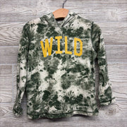 LS Shirt W/ Hood Tie Dye Wild 4T