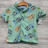 2 Pc Button Up PJs Popsicles 2T