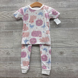 2 Pc PJs Sheep Pigs Chickens 3T