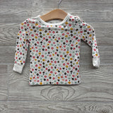 2 Pc Bamboo PJs Animal Print 12M