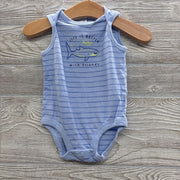 Tank Bodysuit Stripes Life Is Better With Friends, Bodysuit & Pants Whales 6M