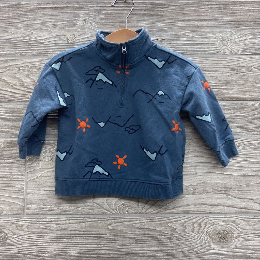 1/4 Zip Pullover & French Terry Joggers Mountains Suns 12M