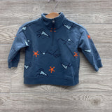1/4 Zip Pullover & French Terry Joggers Mountains Suns 12M