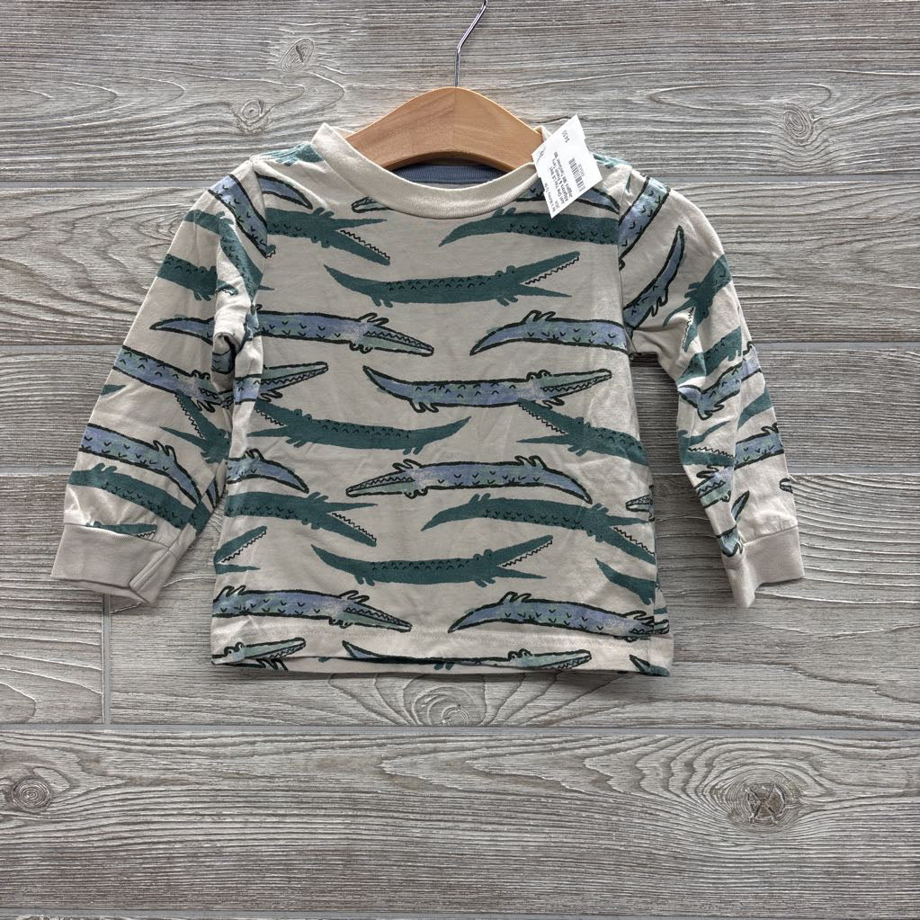 LS Shirt Alligators & French Terry Joggers 18M