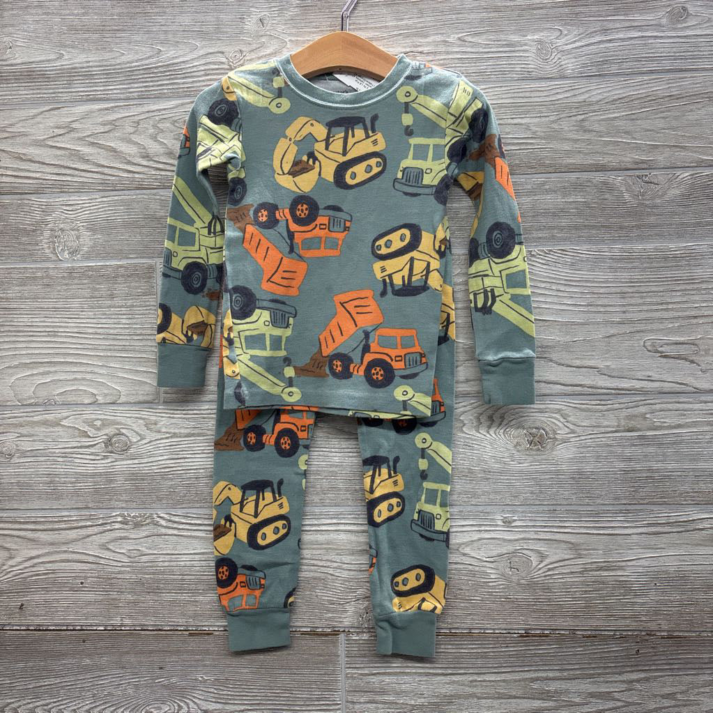 2 Pc LS PJs Construction Vehicles 4T