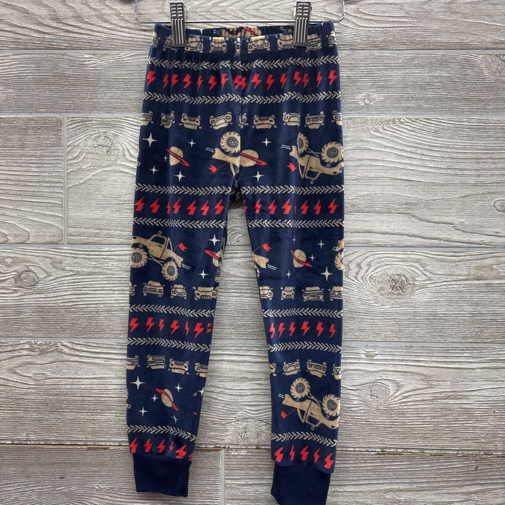 2 Pc LS Cozy Pjs Monster Trucks 4T